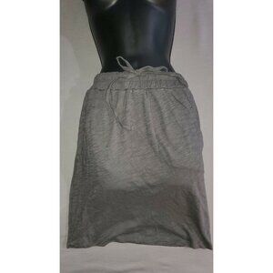 Pursue 100% Cotton Skirt Size S Pockets Elastic Waist